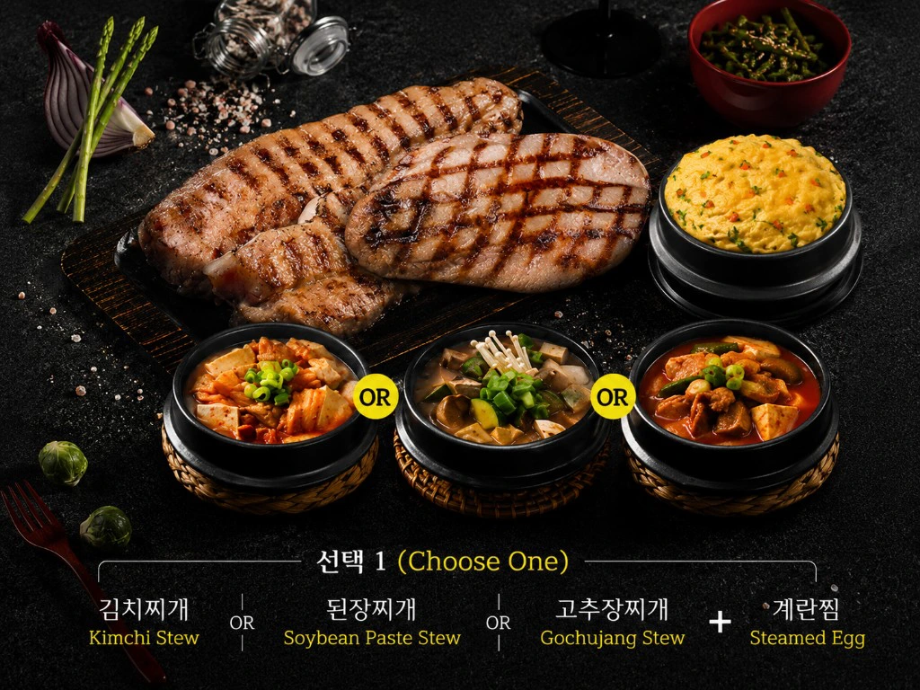 SET B for 2 pax at Hanam BBQ Rimbayu